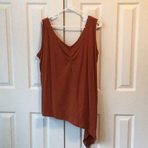 Burnt orange blouse